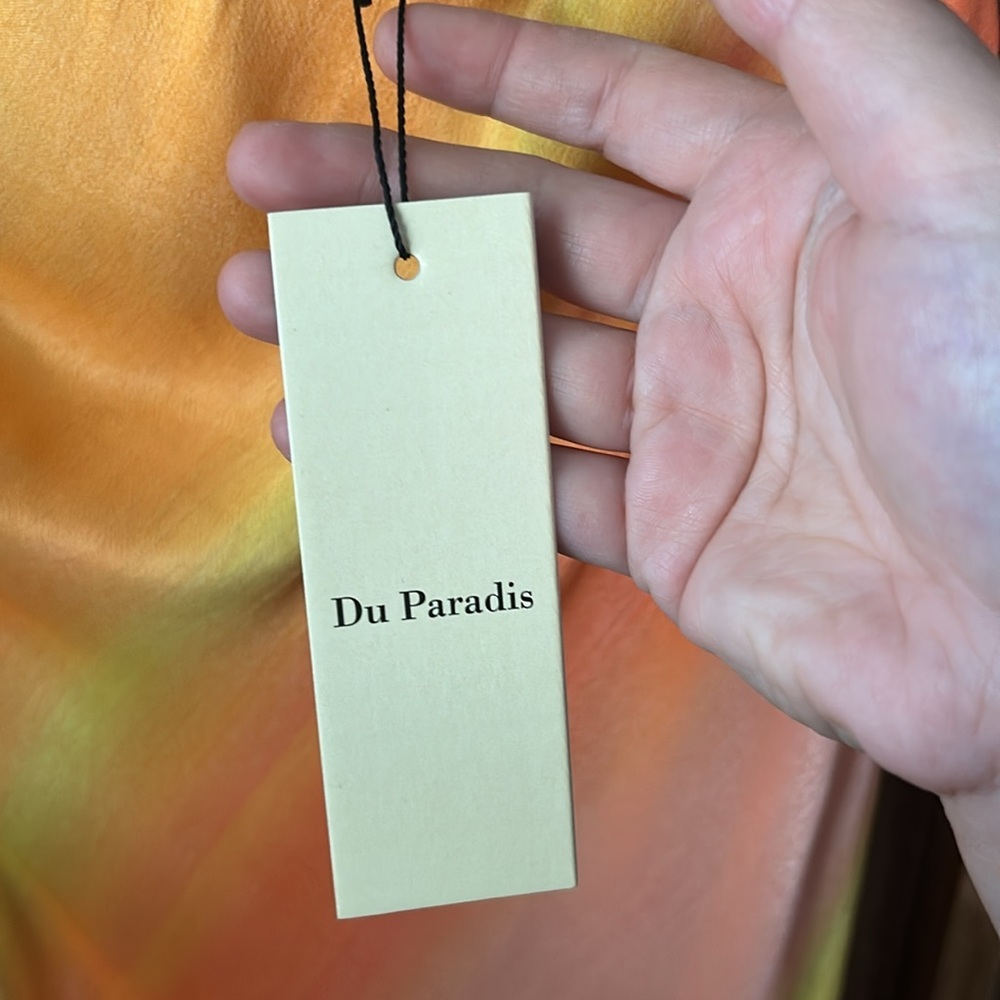 Anthropologie X Du Paradis Maxi Ombre Marbled Sleeveless Dress. Size S - Picture 6 of 8